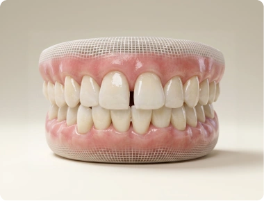 Correção de diastema com alinhadores invisíveis